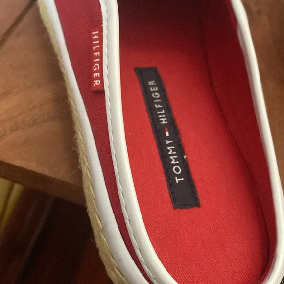 Tommy Hilfiger TWFRANK Womens Frank Slip On RED WHITE SIZE 9M - Picture 5 of 7